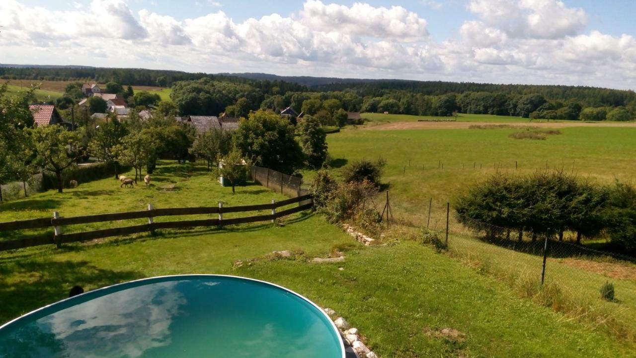Ferienhaeuschen Blessberg Schalkau Exterior foto